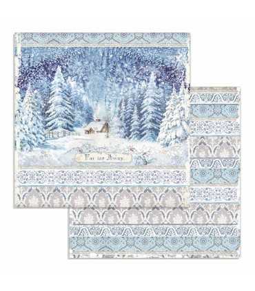 PAPELES SCRAP 6x6 PULGADAS WINTER TALES 10 UD