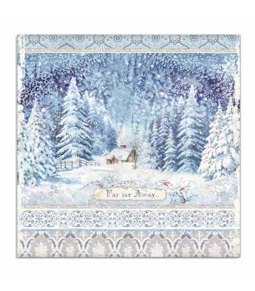 PAPELES SCRAP 6x6 PULGADAS WINTER TALES 10 UD