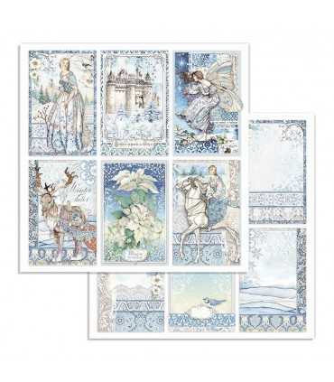 PAPELES SCRAP 6x6 PULGADAS WINTER TALES 10 UD