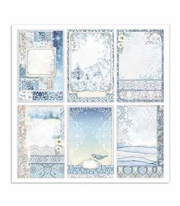 PAPELES SCRAP 6x6 PULGADAS WINTER TALES 10 UD