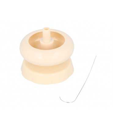 MOLINILLO DE PLASTICO PARA ENFILAR ABALORIOS 7X6CM