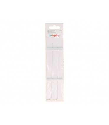 AGUJA CURVA ENFILA ABALORIOS 19 CM 2 UNIDADES