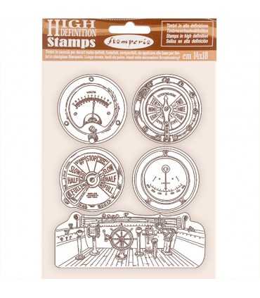 SELLO CAUCHO STAMPERIA LIFESTYLE ENGINESS 14x18 CM