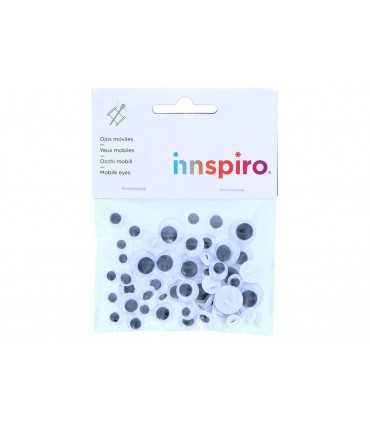 OJOS MÓVILES PARA COSER SURTIDOS 52 UNIDADES