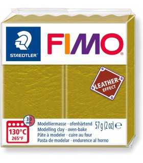 FIMO LEATHER 57GR 519 OLIVA
