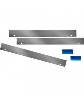 3 CUCHILLAS DE ACERO FLEXIBLE PARA PASTAS 43CM
