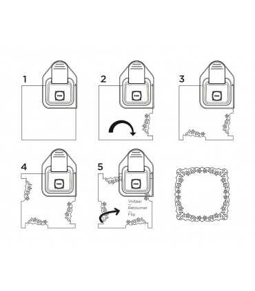 TROQUELADORA BLONDAS CORAZON BORDER PUNCH