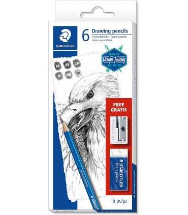 CAJA 6 LAPICES GRAFITO LUMOGRAPH STAEDLER