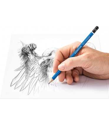 CAJA 6 LAPICES GRAFITO LUMOGRAPH STAEDLER