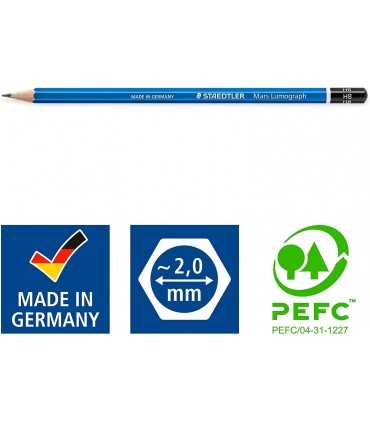 CAJA 6 LAPICES GRAFITO LUMOGRAPH STAEDLER