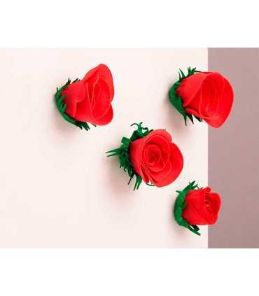 GOMA EVA 1 MM PLANCHA 20x30 CM 4 UNIDADES GRIS