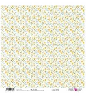 PAPEL SCRAP IL GIARDINO 30X30 12 HOJAS PAPERSFORYO