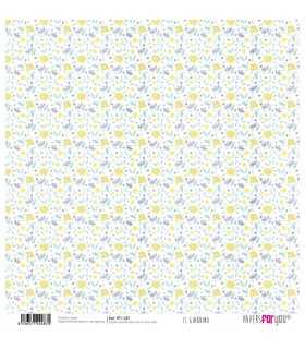 PAPEL SCRAP IL GIARDINO 30X30 12 HOJAS PAPERSFORYO