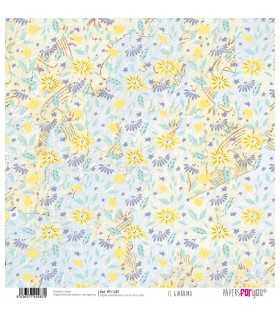 PAPEL SCRAP IL GIARDINO 30X30 12 HOJAS PAPERSFORYO