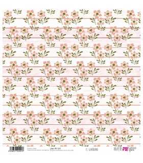 PAPEL SCRAP IL GIARDINO 30X30 12 HOJAS PAPERSFORYO