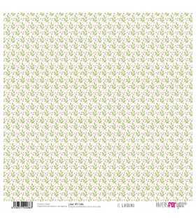 PAPEL SCRAP IL GIARDINO 30X30 12 HOJAS PAPERSFORYO