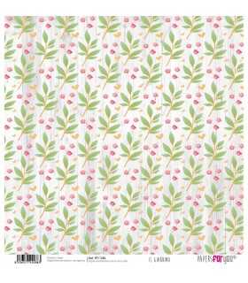 PAPEL SCRAP IL GIARDINO 30X30 12 HOJAS PAPERSFORYO