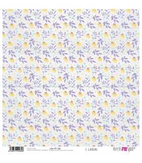 PAPEL SCRAP IL GIARDINO 30X30 12 HOJAS PAPERSFORYO