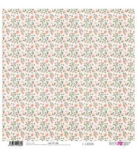 PAPEL SCRAP IL GIARDINO 30X30 12 HOJAS PAPERSFORYO