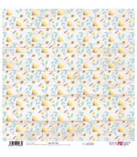 PAPEL SCRAP IL GIARDINO 30X30 12 HOJAS PAPERSFORYO