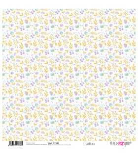PAPEL SCRAP IL GIARDINO 30X30 12 HOJAS PAPERSFORYO