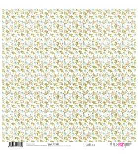 PAPEL SCRAP IL GIARDINO 30X30 12 HOJAS PAPERSFORYO