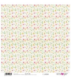 PAPEL SCRAP IL GIARDINO 30X30 12 HOJAS PAPERSFORYO