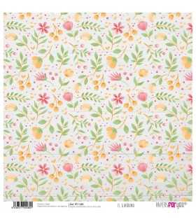 PAPEL SCRAP IL GIARDINO 30X30 12 HOJAS PAPERSFORYO
