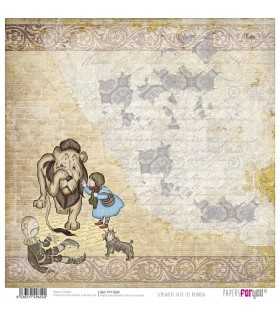 PAPEL SCRAP SOMWHERE OVER THE RAINBOW 30X30 12 H