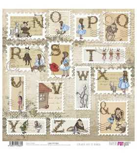 PAPEL SCRAP SOMWHERE OVER THE RAINBOW 30X30 12 H