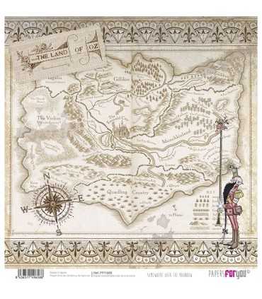 PAPEL SCRAP SOMWHERE OVER THE RAINBOW 30X30 12 H