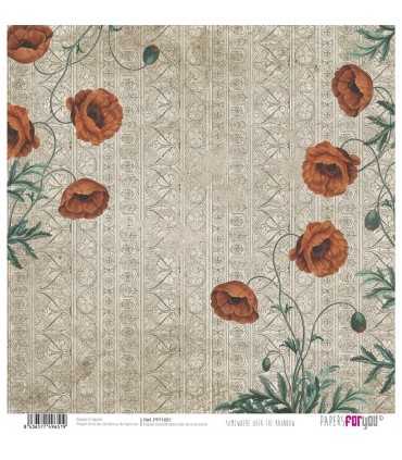 PAPEL SCRAP SOMWHERE OVER THE RAINBOW 30X30 12 H