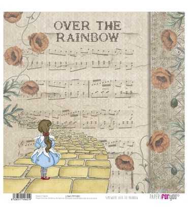 PAPEL SCRAP SOMWHERE OVER THE RAINBOW 30X30 12 H