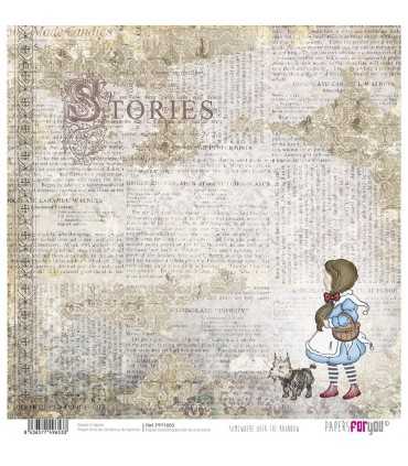 PAPEL SCRAP SOMWHERE OVER THE RAINBOW 30X30 12 H