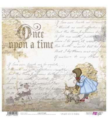 PAPEL SCRAP SOMWHERE OVER THE RAINBOW 30X30 12 H