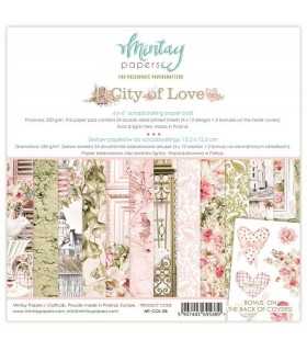 SET PAPEL MINTAY BY KAROLA CITY OF LOVE 6x6 24H