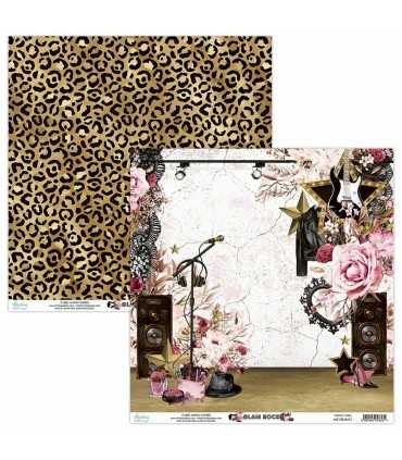 SET PAPEL MINTAY BY KAROLA GLAM ROCK 6x6 24HOJAS