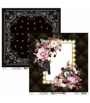 SET PAPEL MINTAY BY KAROLA GLAM ROCK 6x6 24HOJAS