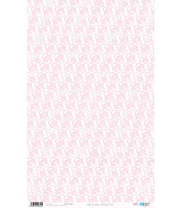 PAPEL ARROZ 54X33CM CHUPETES ROSAS PAPERSFORYOU