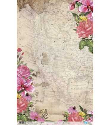 PAPEL ARROZ 54X33CM BORN TO BE WILD PFY-2432