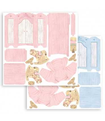 3D PAPER KIT SCRAPBOOKING DAYDREAM COLLECTION
