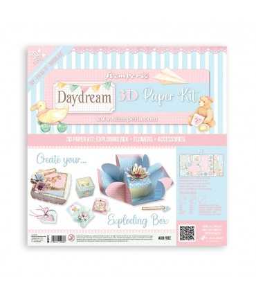 3D PAPER KIT SCRAPBOOKING EXPLODING BOX DAYDREAM