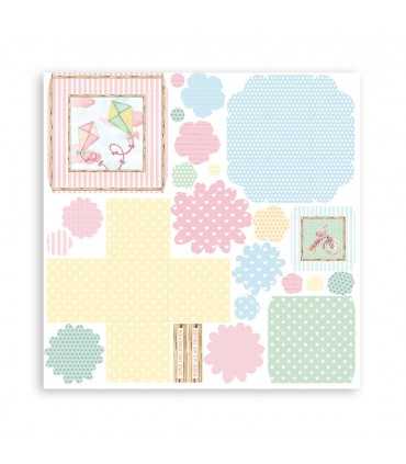 3D PAPER KIT SCRAPBOOKING EXPLODING BOX DAYDREAM