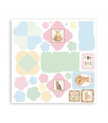 3D PAPER KIT SCRAPBOOKING EXPLODING BOX DAYDREAM