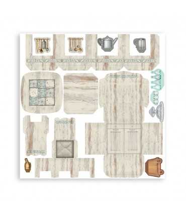3D PAPER KIT SCRAPBOOKING CASA GRANADA COLLECTION