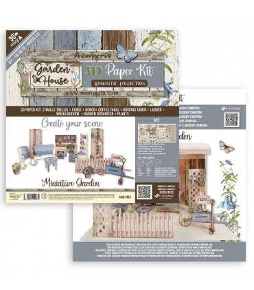 3D PAPER KIT SCRAPBOOKING GARDEN HOUSE COLLECTION
