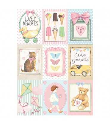 PAPEL ARROZ A4 STAMPERIA 21x29CM SMALL CARDS