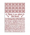PLANTILLA STAMPERIA 21x29,7CM THERE IS NO PLACE...