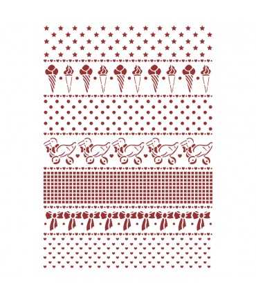 PLANTILLA STAMPERIA 21x29,7 CM DAYDREAM BORDERS