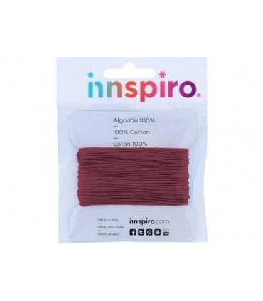 CORDÓN ALGODÓN 2 MM x 10 METROS CIRUELA